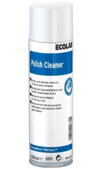 Ulei protector suprafete din inox  POLISH CLEANER   500 ml  Ecolab